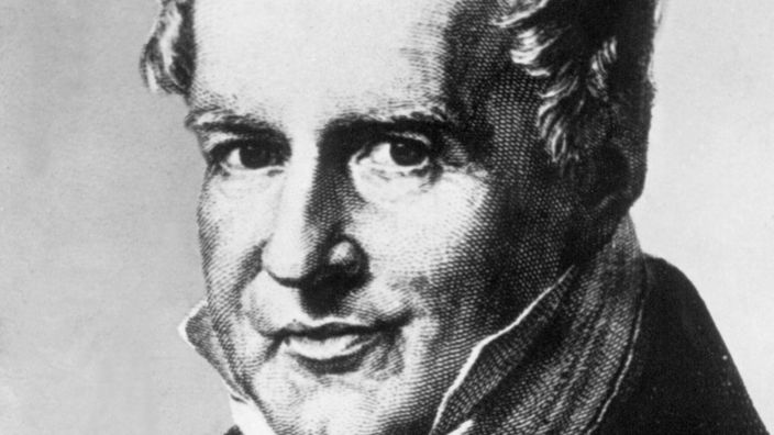Portrait von Alexander Freiherr von Humboldt
