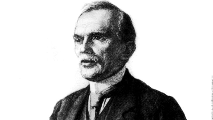Porträtzeichnung von Wilhelm Dörpfeld