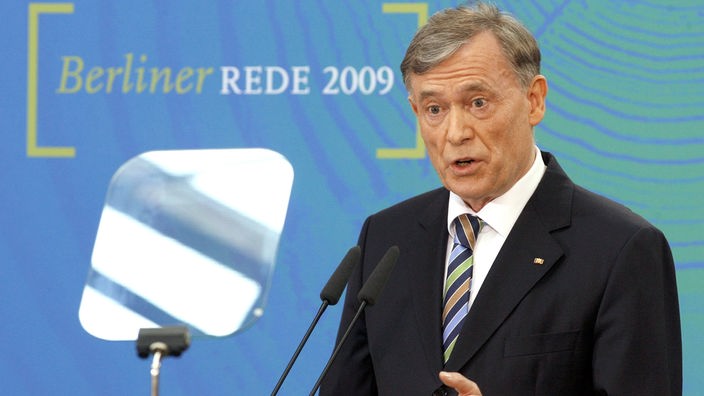 Bundespräsident Horst Köhler hält die Grundsatzrede des Staatsoberhauptes.