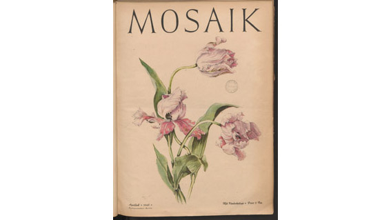 Cover der Zeitschrift "Mosaik"