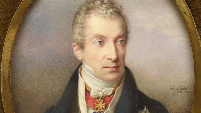Der österreichische Prinz Klemens Wenzel Lothar von Metternich