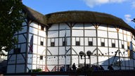 Blick auf das "Shakespeare's Globe"-Theater