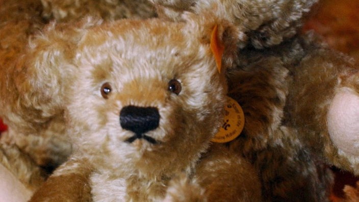 Klassischer Steiff Teddybär.
