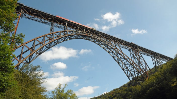 Die Müngstener Brücke im Bergischen Land