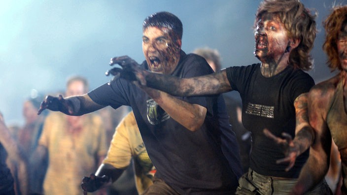 Zombies greifen an: Filmszene aus "Dawn Of The Dead".