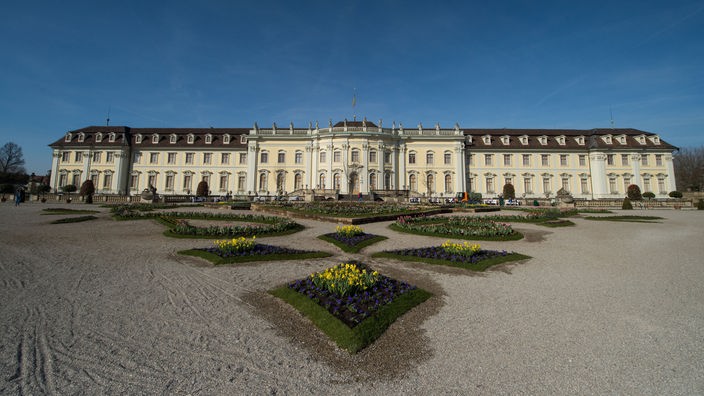Das barocke Residenzschloss von Ludwigsburg