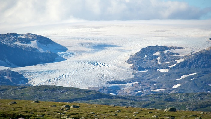 Gletscher in Norwegen | Bildquelle: Imago/Stefan Schwenke Gletscher in Norwegen
