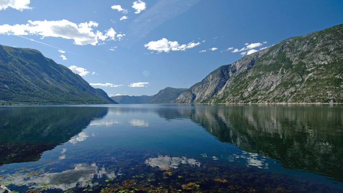 Sognefjord in Westnorwegen | Bildquelle: dpa/Jan Woitas Sognefjord in Westnorwegen