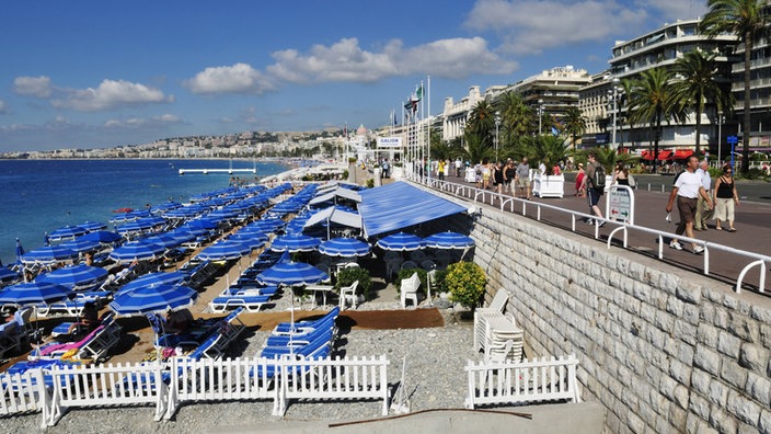 Promenade des Anglais in Nizza | Bildquelle: imago stock Promenade des Anglais in Nizza