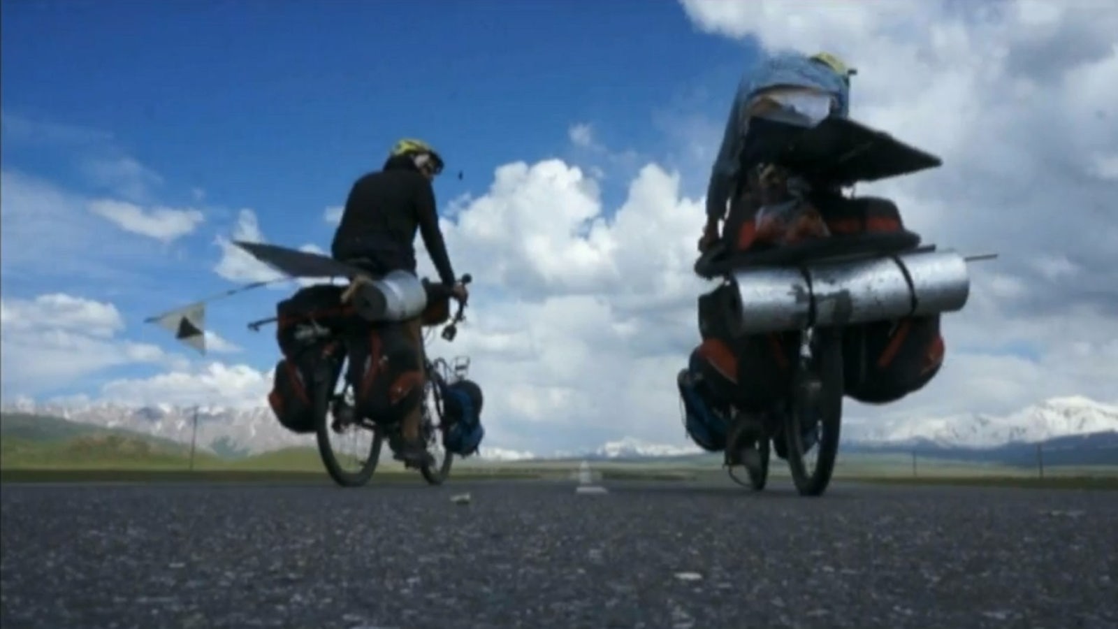 Video Mit dem Fahrrad von Berlin nach Shanghai Die