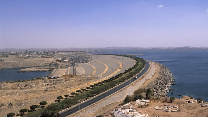 Der Assuan-Staudamm wird auch "Vater aller Dämme" genannt
