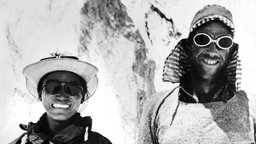 Tensing Norgay und Edmund Hillary | Bildquelle: WDR/dpa Tensing Norgay und Edmund Hillary