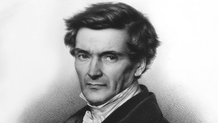 Schwarzweiß-Stich von Gaspard de Coriolis. | Bildquelle: dpa Schwarzweiß-Stich von Gaspard de Coriolis.