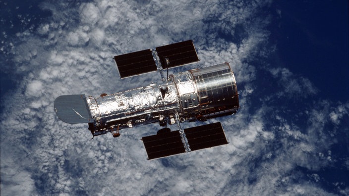 Das Weltraumteleskop Hubble. | Bildquelle: NASA/dapd Das Weltraumteleskop Hubble.