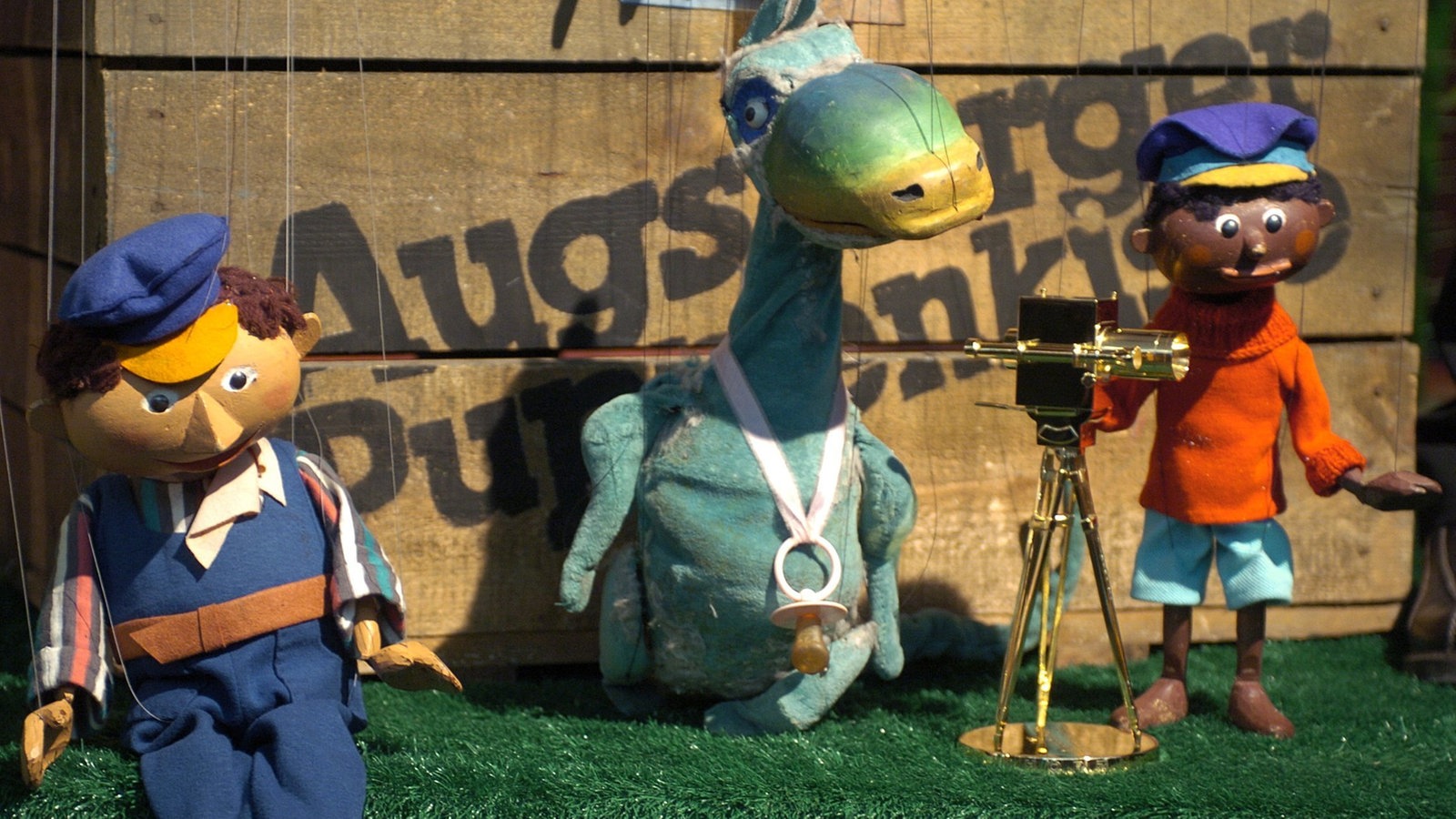 Figuren der Augsburger Puppenkiste.