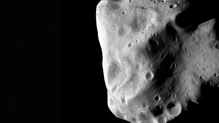 Aufnahme des Asteroiden Lutetia