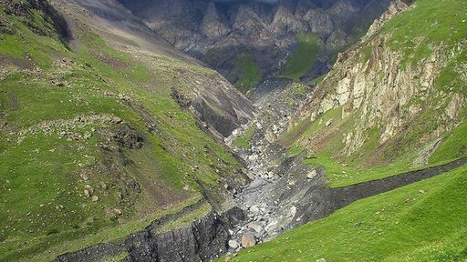 Berggipfel des Kaukasus.