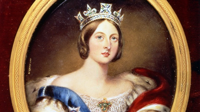 Gemälde der jungen Königin Victoria