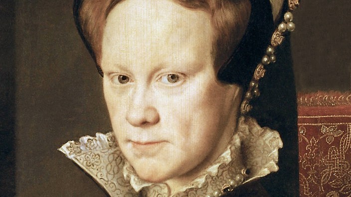 Porträt der englischen Königin Maria I. (1516-1558)