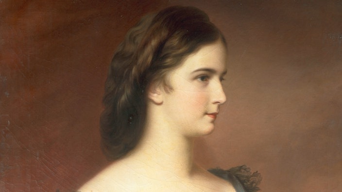 Gemälde von Sisi. | Bildquelle: SWR Gemälde von Sisi.