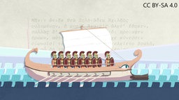 Screenshot aus dem Film "Das antike Griechenland in 120 Sekunden"