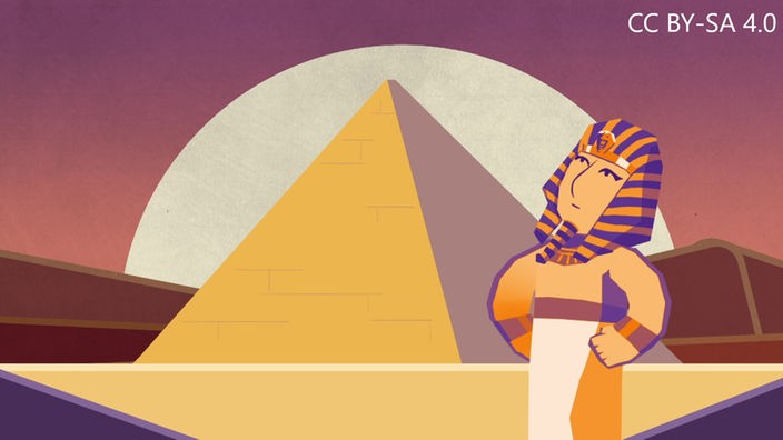 Screenshot aus dem Film "Das alte Ägypten in 120 Sekunden"