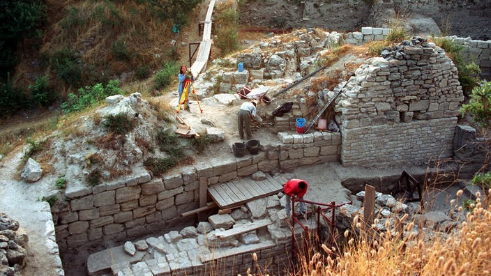 Ausgrabungen in Troja