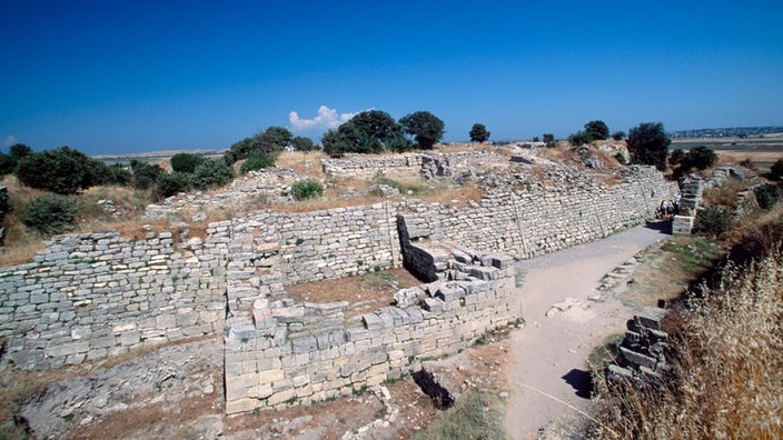 Ruinen in Troja