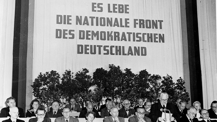 Tagung des Deutschen Volksrates am 7. Oktober 1949.