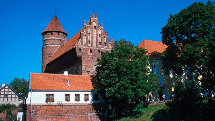 Burg von Olsztyn (ehemals Allenstein) in Ermland-Masuren