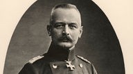 Portrait von Generalstabschef Erich von Falkenhayn.