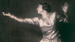 Mary Wigman beim Tanz