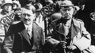 Adolf Hitler und Reichspräsident Paul von Hindenburg