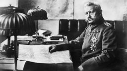 Feldmarschall Paul von Hindenburg.
