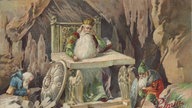 Friedrich I. Barbarossa schläft im Kyffhäuser
