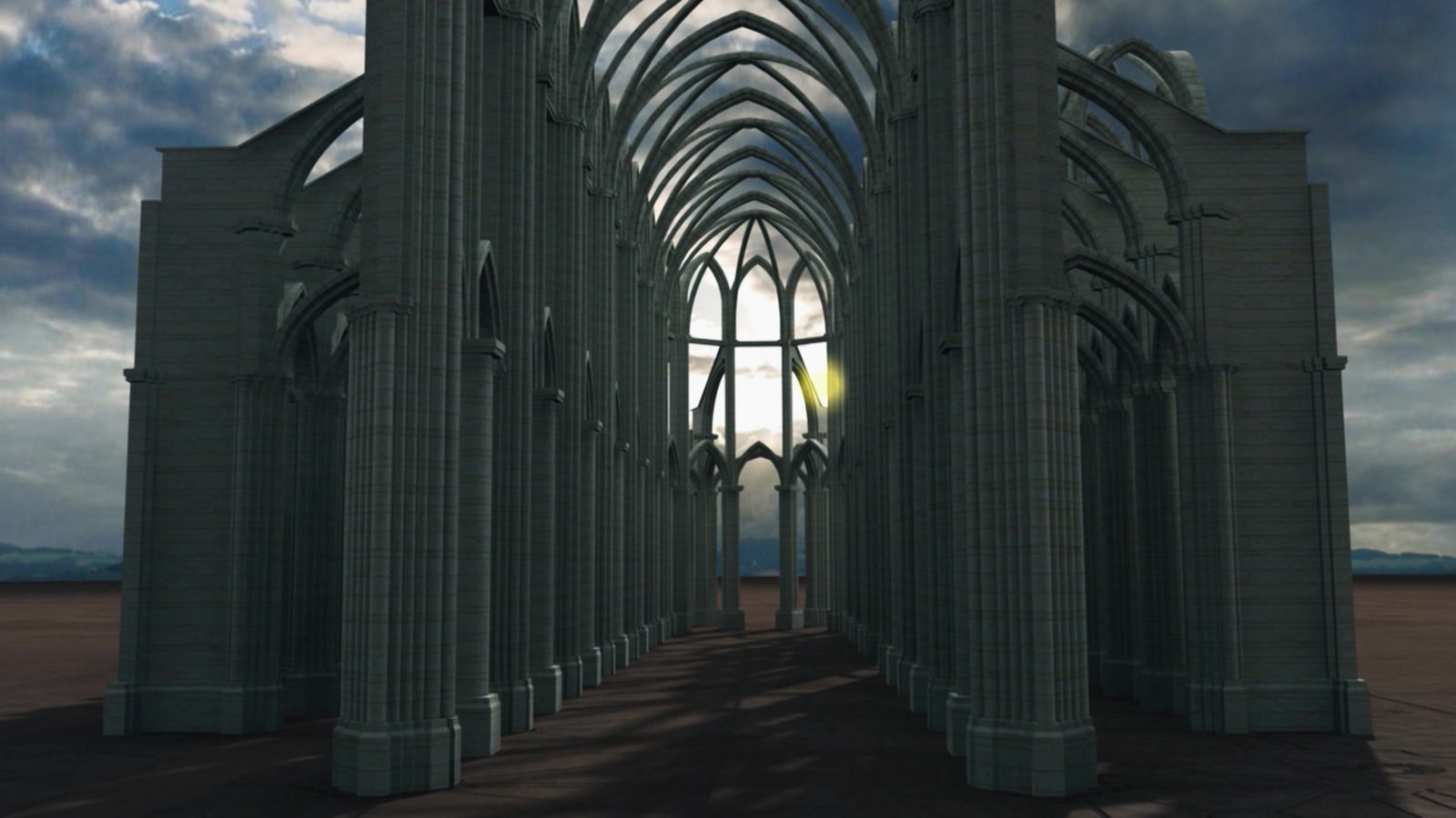 Screenshot aus dem Film "Gotische Kathedralen – Meisterwerke der Statik"