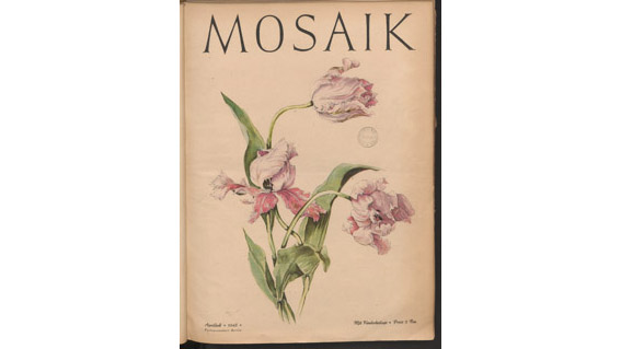 Cover der Zeitschrift "Mosaik" | Bildquelle: Humboldt Universität zu Berlin Cover der Zeitschrift "Mosaik"