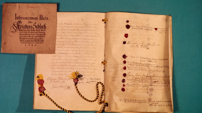 Der Friedensvertrag von Münster – das Exemplar des Kurfürsten von Sachsen