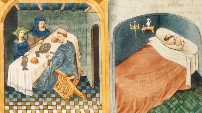Szene aus Boccaccios' Decamerone | Bildquelle: akg Szene aus Boccaccios' Decamerone