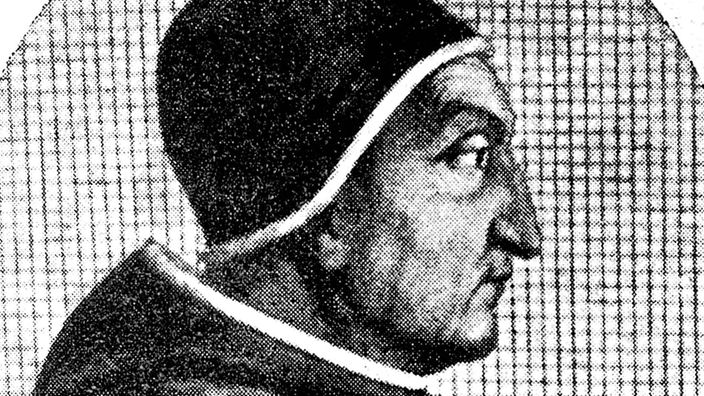 Zeitgenössisches Porträt von Papst Sixtus IV. (1471 bis 1484)