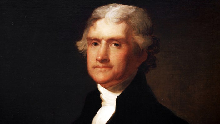 Porträtgemälde von Thomas Jefferson