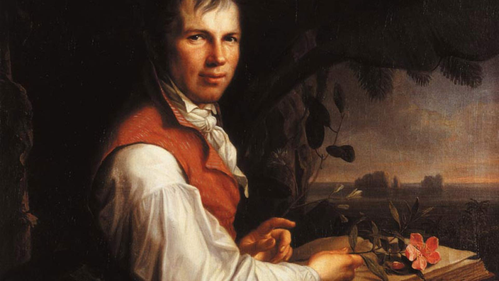 Alexander von Humboldt, porträtiert in einem Gemälde von Friedrich Georg Weitsch aus dem Jahre 1806. | Bildquelle: AP/WDR Alexander von Humboldt, porträtiert in einem Gemälde von Friedrich Georg Weitsch aus dem Jahre 1806.