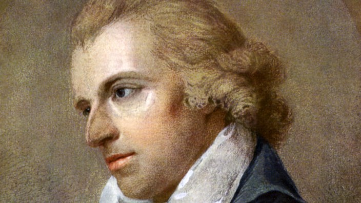 Friedrich von Schiller, gemalt von Ludovike Simanowiz (1759-1827)