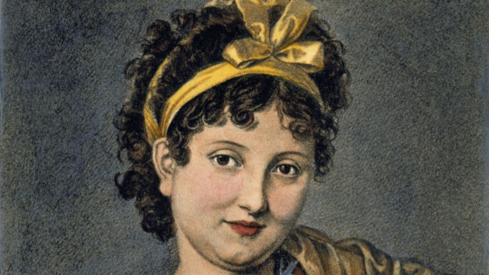 Gemälde von Christiane Vulpius | Bildquelle: AKG Gemälde von Christiane Vulpius
