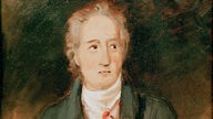 Portraitskizze von Goethe 