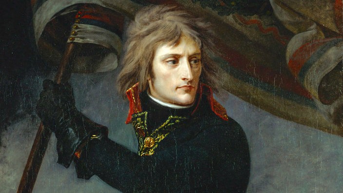 Gemälde: Porträt des Feldherrn Napoleon 1796