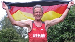 Der Marathonläufer Klemens Wittig.