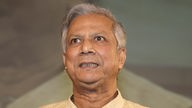 Nahaufnahme von Muhammad Yunus.