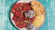 Rote Gemüsepuffer