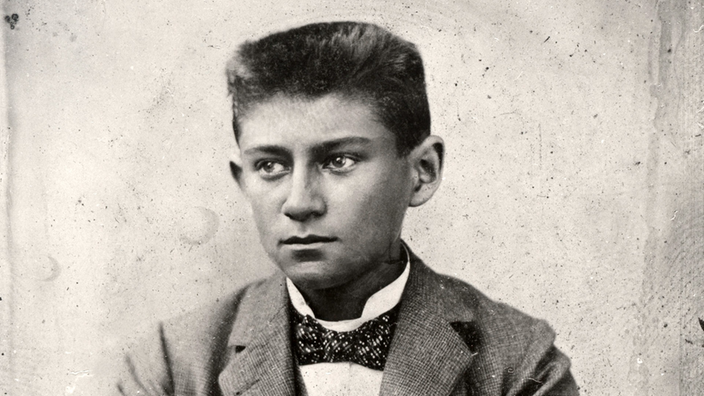 Porträt des jungen Franz Kafka.